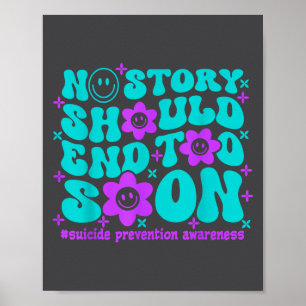 Affiche Prévention du suicide Sensibilisation Aucune histo