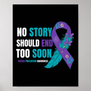 Affiche Prévention du suicide Sensibilisation Aucune histo