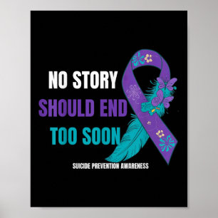 Affiche Prévention du suicide Sensibilisation Aucune histo