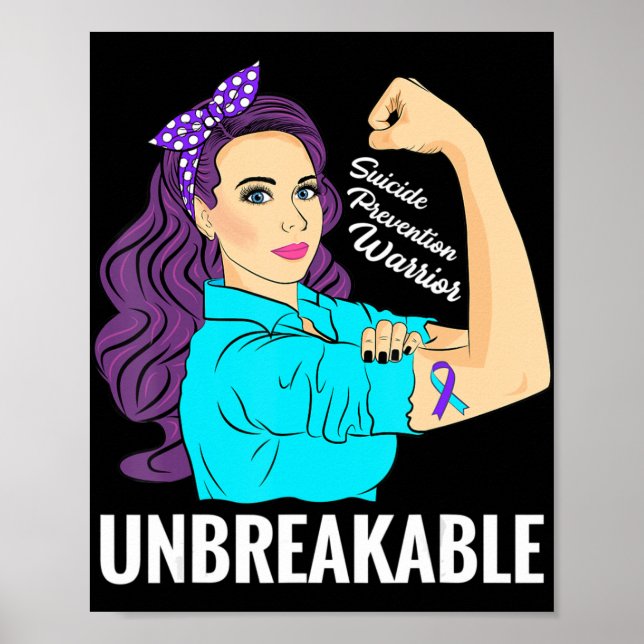 Affiche Prévention du suicide Sensibilisation Santé mental (Devant)