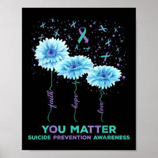 Affiche Prévention du suicide Sensibilisation Tournesol Ru