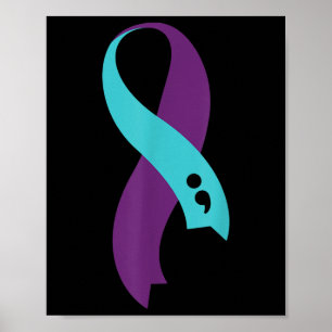 Affiche Prévention du suicide Survivor Ribbon Pro-vie T Sh