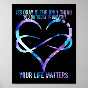 Affiche Prévention du suicide Vos problèmes de vie Su