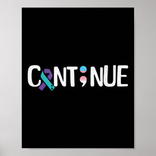 Affiche Prévention Mois de sensibilisation au suicide tran