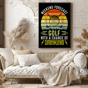 Affiche Prévision du week-end : Golf avec une chance de bo