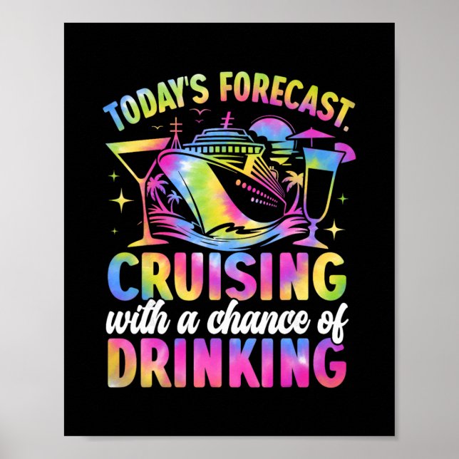 Affiche Prévisions d'aujourd'hui Croisière avec une chance (Devant)