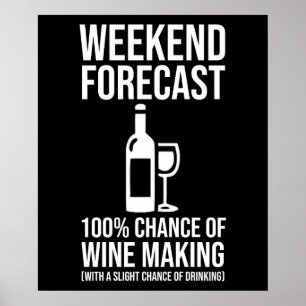 Affiche Prévisions de week-end - 100 % de chances de vinif