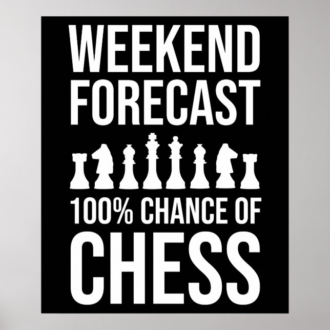 Affiche Prévisions de week-end - 100% de chances d'échecs (Devant)
