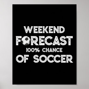 Affiche Prévisions de week-end pour amateur de football dr