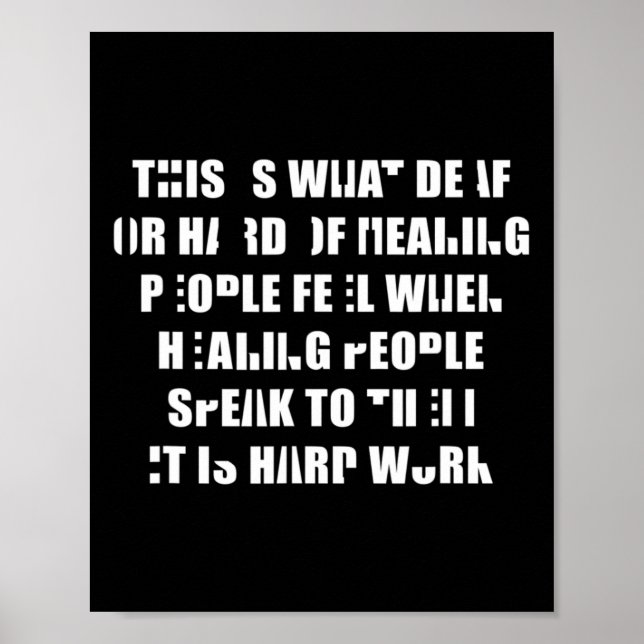 Affiche Pride Écouter Est Un Travail Difficile Langue Des  (Devant)