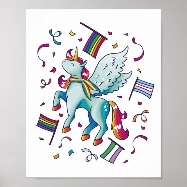 Affiche Pride Pegasus (Devant)