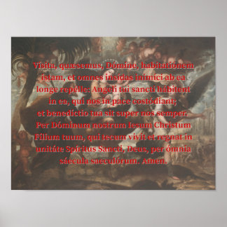 Affiche Prière de nuit Sainte famille Imprimer