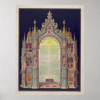 Affiche Prière du Seigneur des Mâmes [1892]