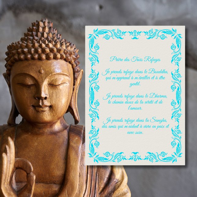 Affiche Prière Enfant Refuges Trois Joyaux (Créateur téléchargé)