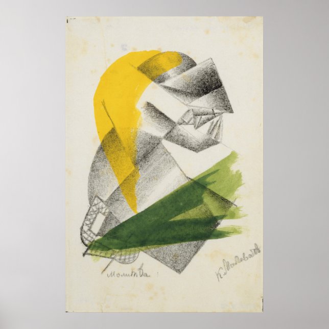 Affiche Prière II, c.1913 (lithographie) (Devant)