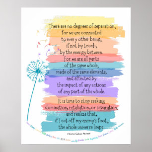 Affiche Prière pour la paix