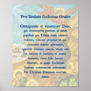 Affiche Prière pour l'unité Imprimer