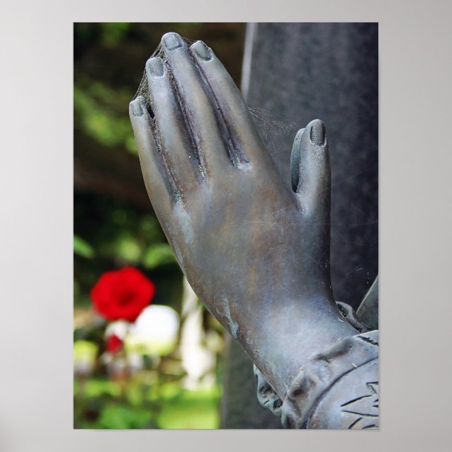 Affiche Prière silencieuse tombée (Devant)