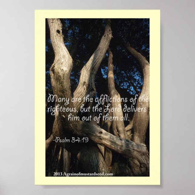 Affiche Prières bibliques (Devant)