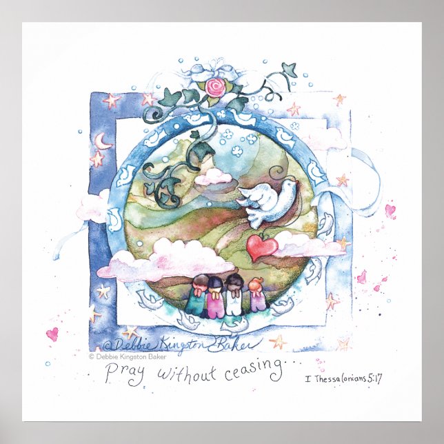 Affiche Priez sans cesser (Devant)