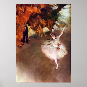 Affiche Prima Ballerina by Edgar Degas