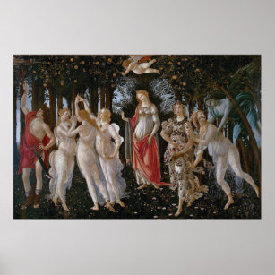 Affiche Primavera Botticelli