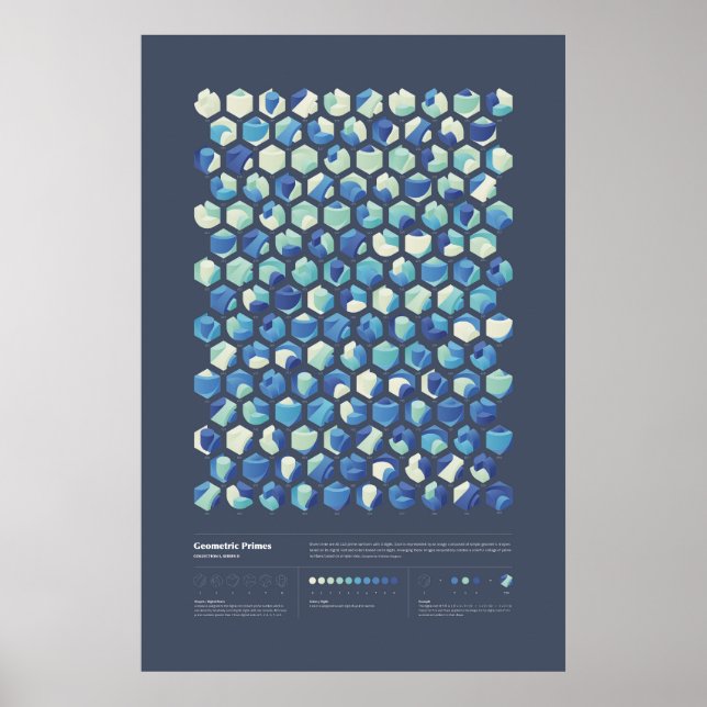 Affiche Primes géométriques - Collection 1, Série 2 (Devant)