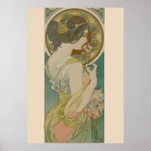 Primrose par Alphonse Mucha (1899)