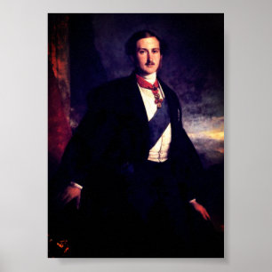 Affiche Prince Albert de Saxe-Cobourg et Gotha Sachsen Pos