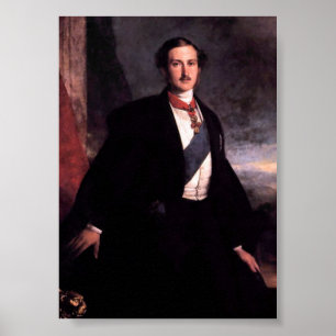 Affiche Prince Albert de Saxe-Cobourg et Gotha Saxe