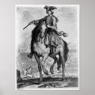Affiche Prince Charles Edouard Stuart à la bataille