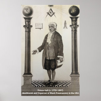 Affiche Prince Hall (c. 1735-1807)