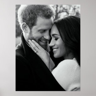 Affiche Prince Harry et Meghan Markle