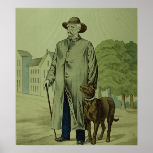 Affiche Prince Otto von Bismarck à Friedrichsruh (Devant)