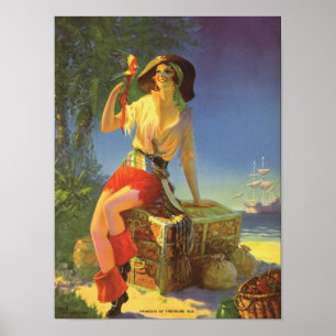 Affiche Princess of Treasure Isle - Edward Mason Eggleston