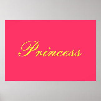 Affiche Princesse