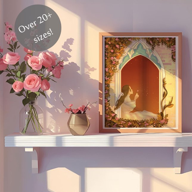 Affiche Princesse au soleil  (Créateur téléchargé)
