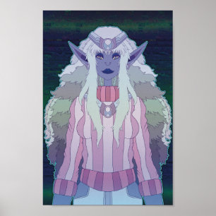 Affiche Princesse elfe
