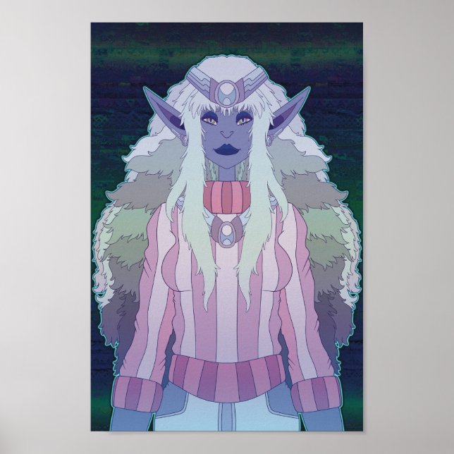 Affiche Princesse elfe (Devant)