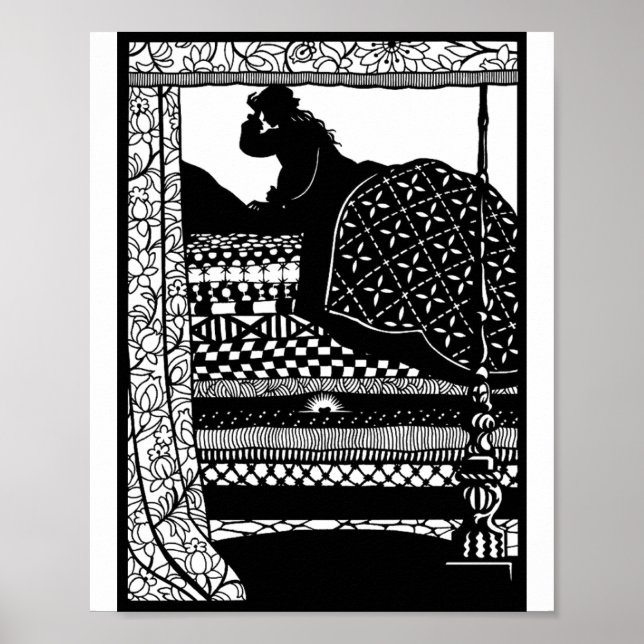 Affiche Princesse et le Pois (Devant)