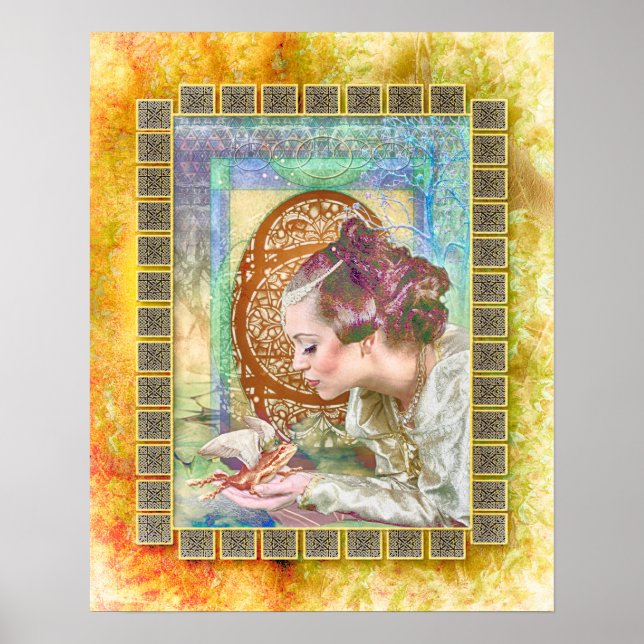 Affiche Princesse et Prince de la Grenouille (Devant)