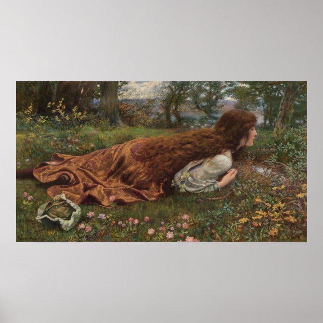Affiche Princesse hors de l'école (par E.R. Hughes) (Devant)