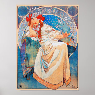 Affiche Princesse Hyacinth, Mucha