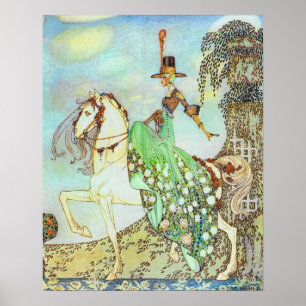 Affiche Princesse Minon Minette Kay Nielsen Fairy Tale