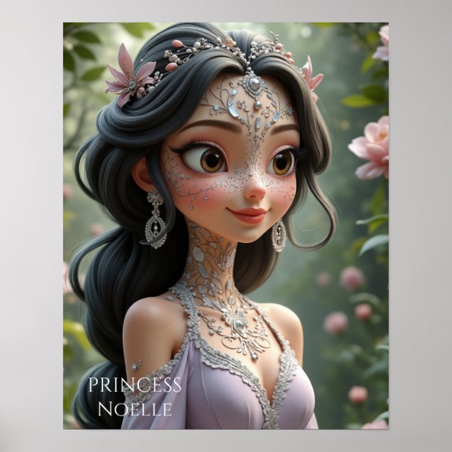 Affiche Princesse Noelle : Grâce Enchantée (Devant)
