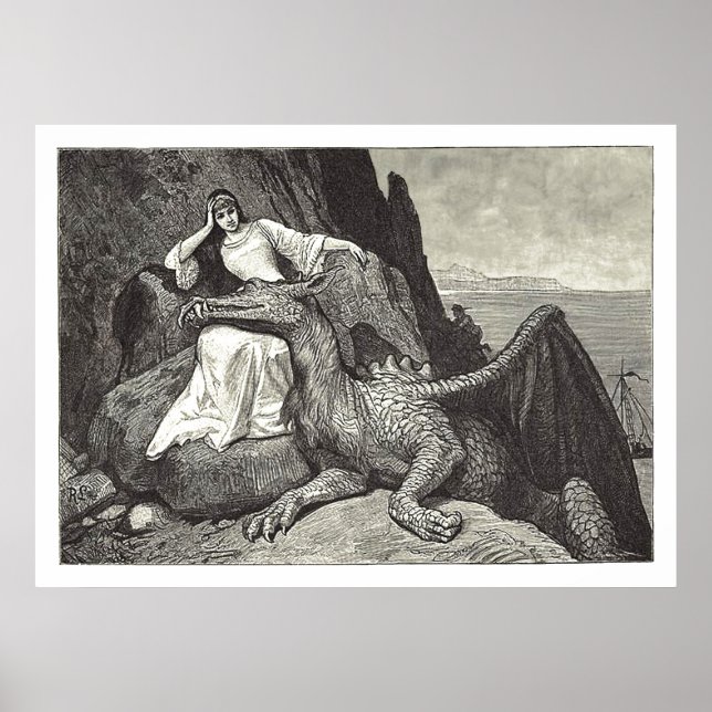 Affiche Princesse & Pet Dragon (Devant)