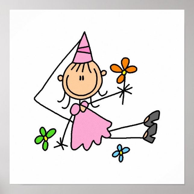 Affiche Princesse royale rose (Devant)