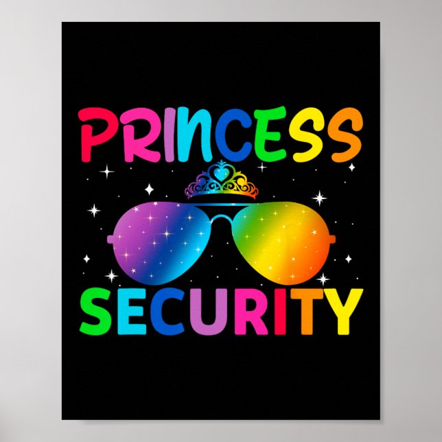 Affiche Princesse Sécurité Anniversaire Halloween Party Fu (Devant)