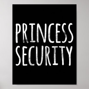 Affiche Princesse Sécurité Halloween Costume Papa Hommes M