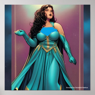 Affiche Princesse spatiale